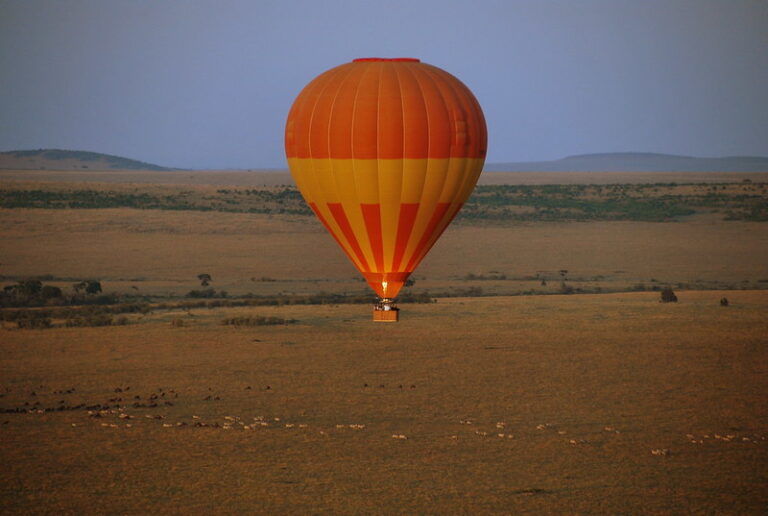 balloon safari kenya